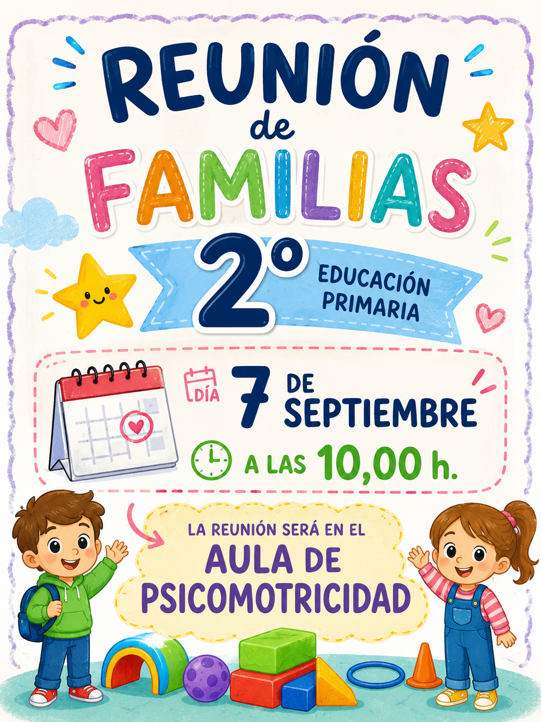 Reunión familias 2º EPO