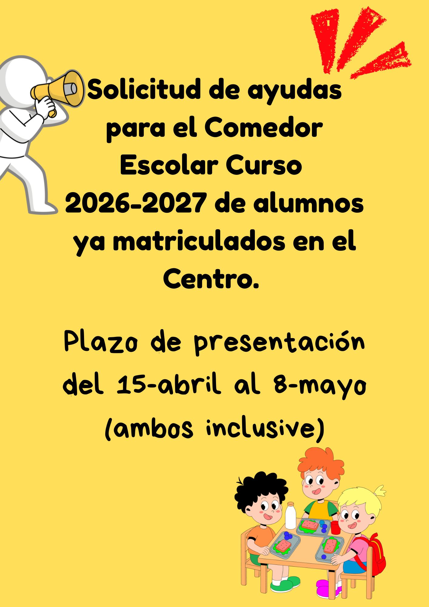 ayudas Curso 2026-2027